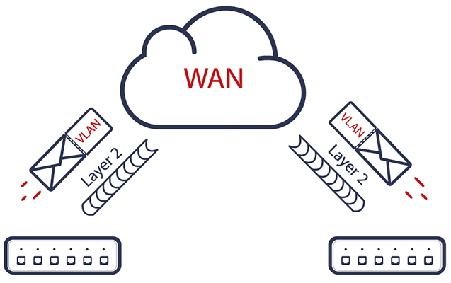 WAN da Çoklu VLAN Taşıma